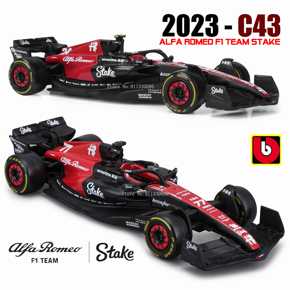 Model Kit Alfa Romeo - Bburago 1:43 alfa romeo f1 Team