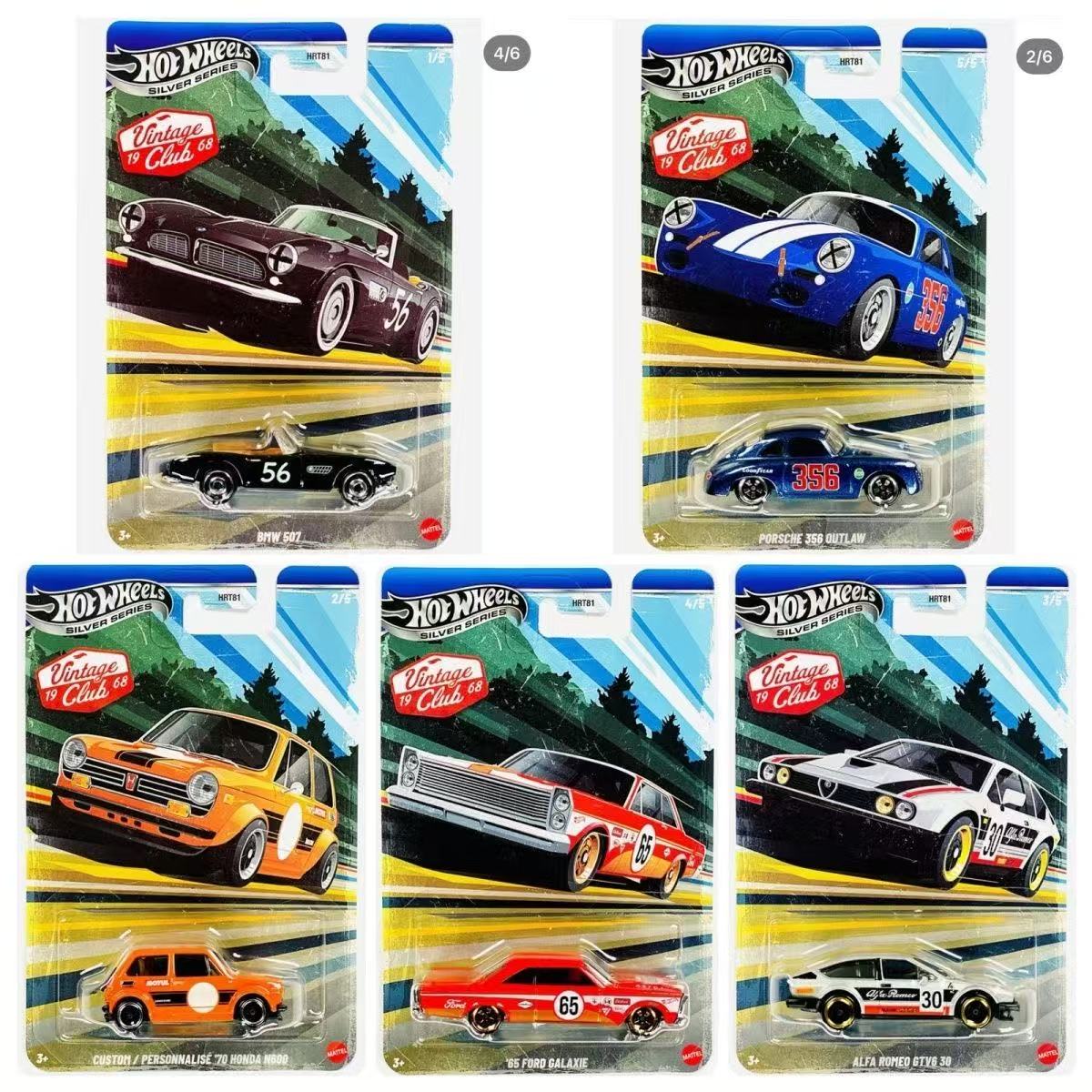 Model Kit Alfa Romeo - Original Hot Wheels Auto Retro Club