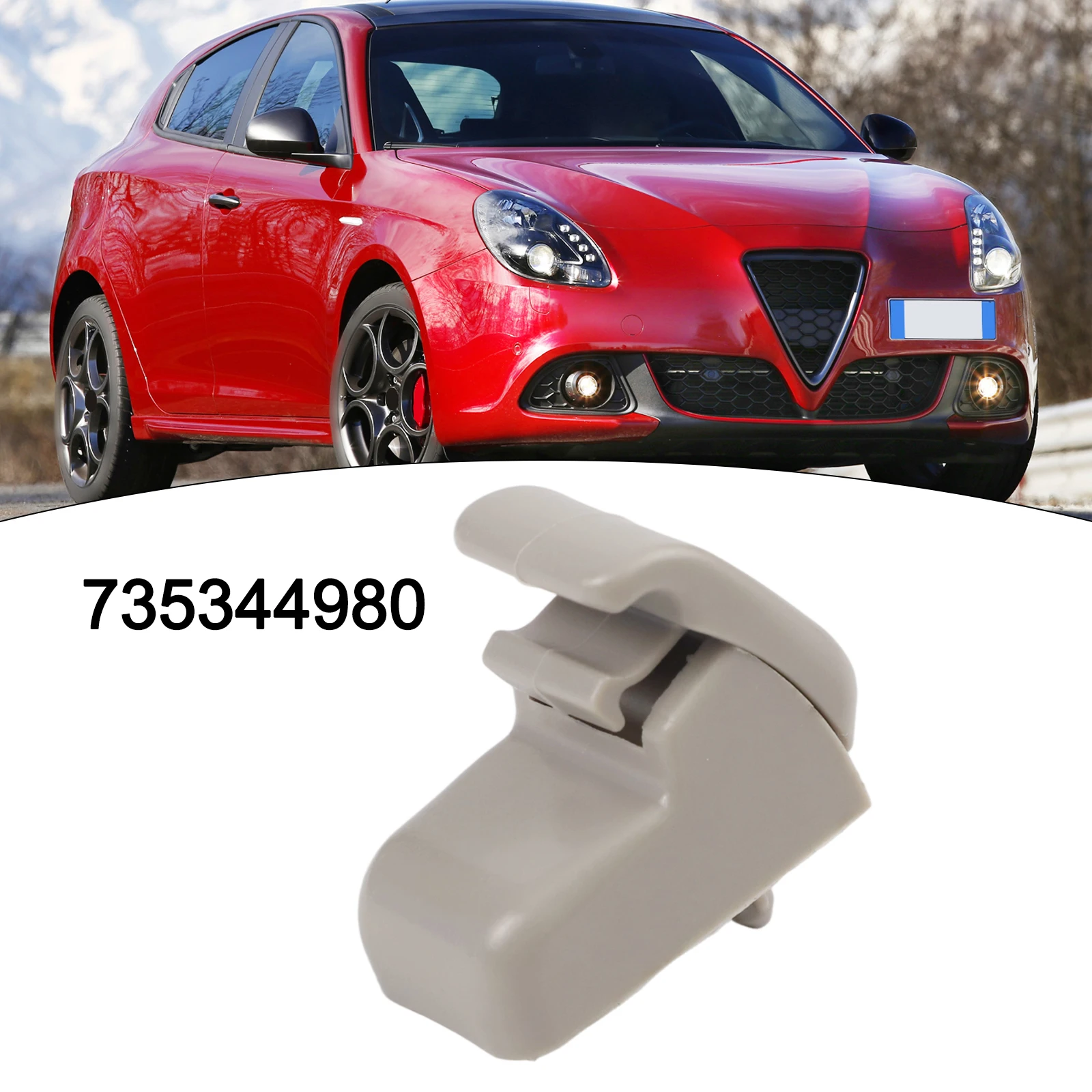 Model Kit Alfa Romeo - Sonnenblendenhalterung 735344980 für Fiat und Alfa