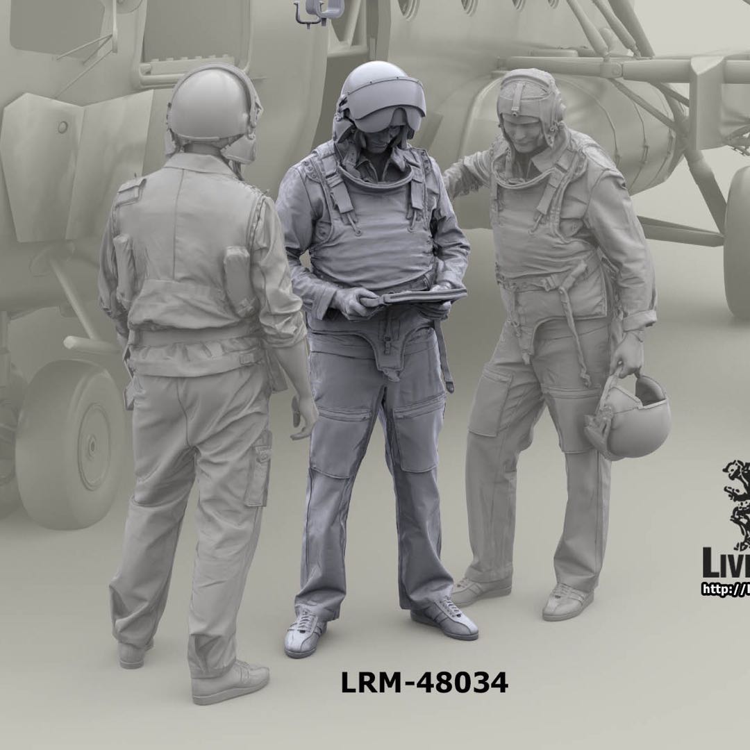Model Kit Entry Grade - 1/48 Harz Modell Figur gk, unmontiert