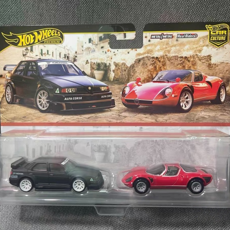 Model Kit Alfa Romeo - Original Hot Wheels Car Culture Modell