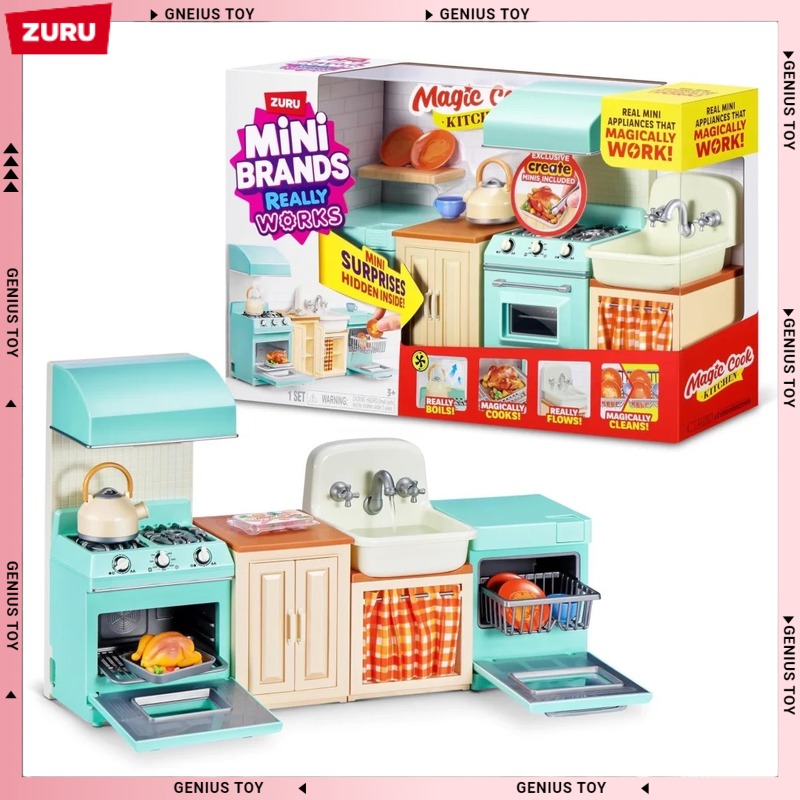 Model Kit Brand - Zuru Mini Brands Magic Cook Küchenset