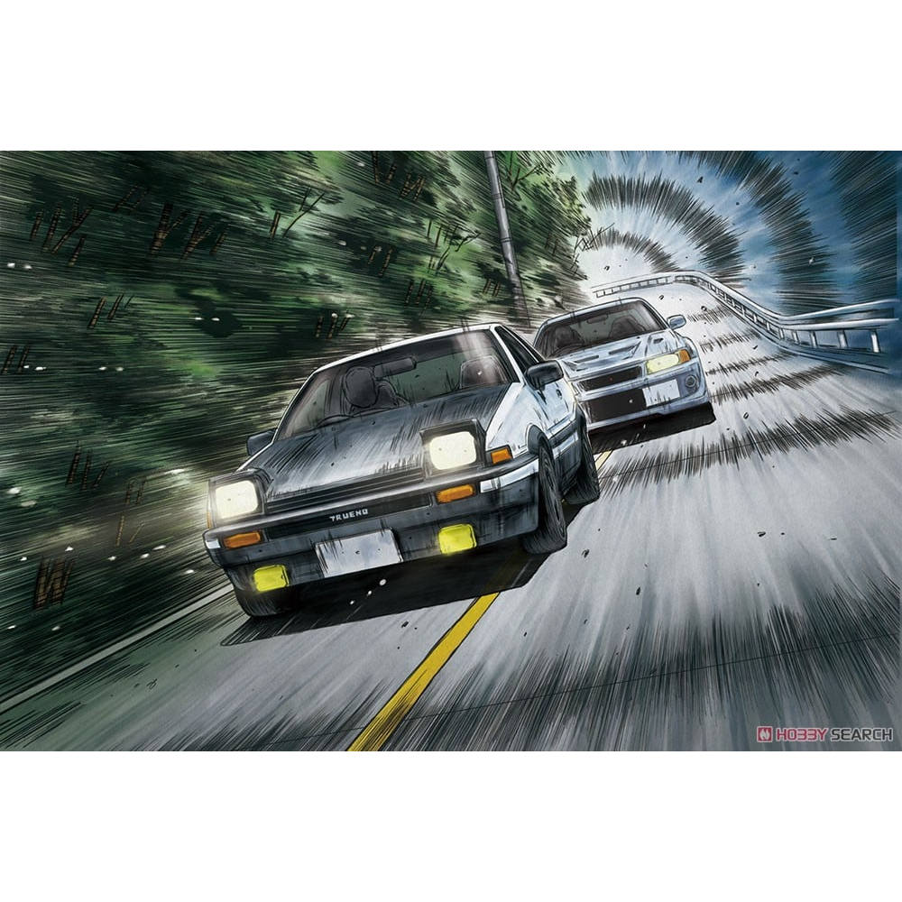 Model Kit Ae86 - Vorgefertigtes Montagemodell Aoshima-05954-A 1/24 Initial D