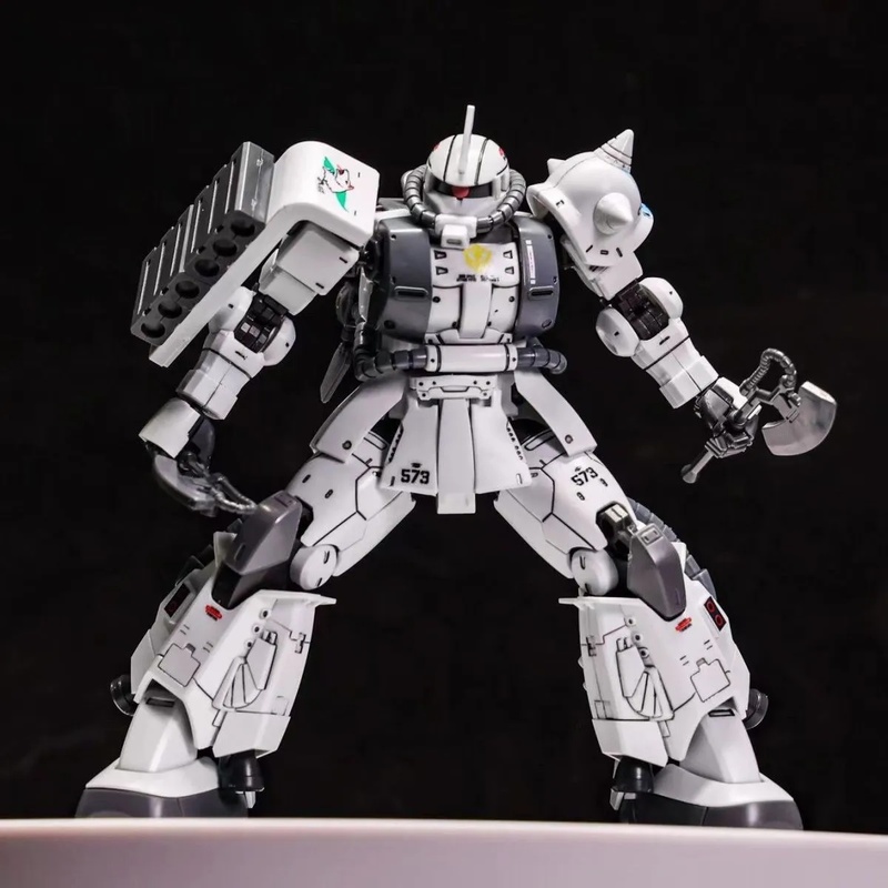 Model Kit Zaku - GTO ZAKU II Weißer Wolf Shin