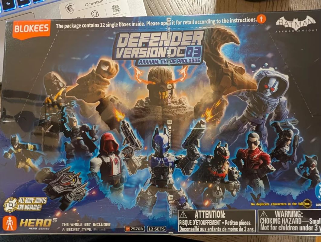Model Kit Batman - Auf Lager Blokees Dc Defender Version