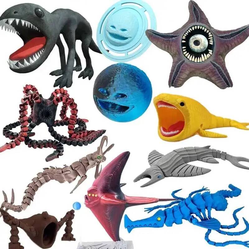 Model Kit Kyogre - Neue 3D-Druck Subnautica Meeresmonster Actionfigur Leviathan