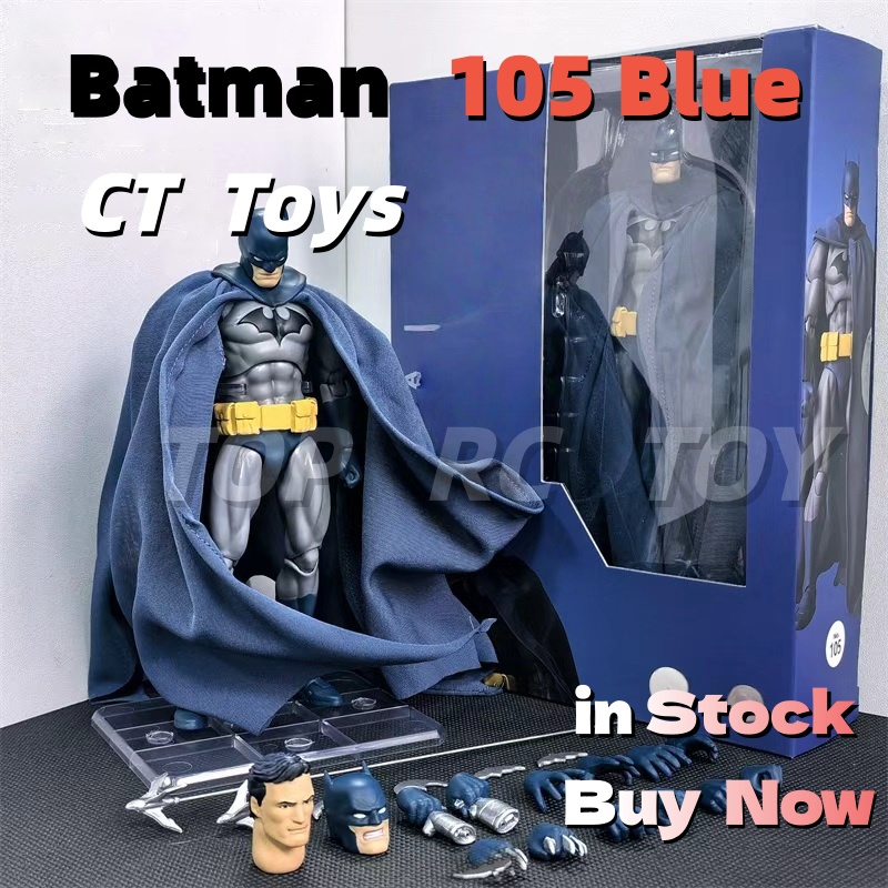 Model Kit Batman - CT Toys Batman Mafex 126, blaue