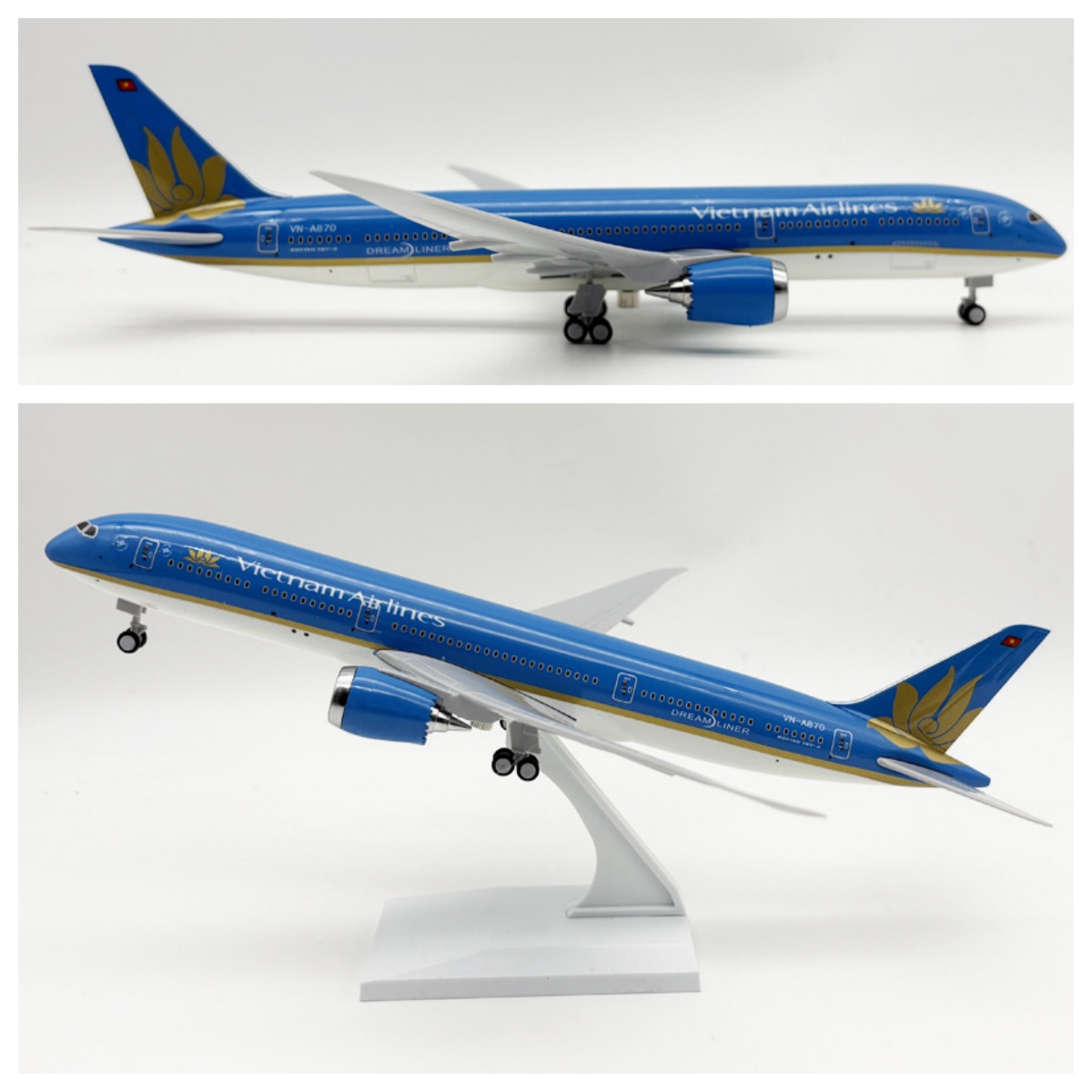Model Kit Plane - 30cm Vietnam B787 Flugzeugmodell-Bausatz für Erwachsene,