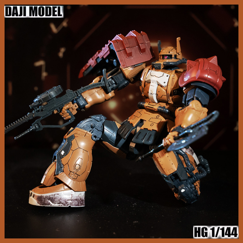 Model Kit Zaku - Brandneues DAJI Modell HG 1/144 MS-06F