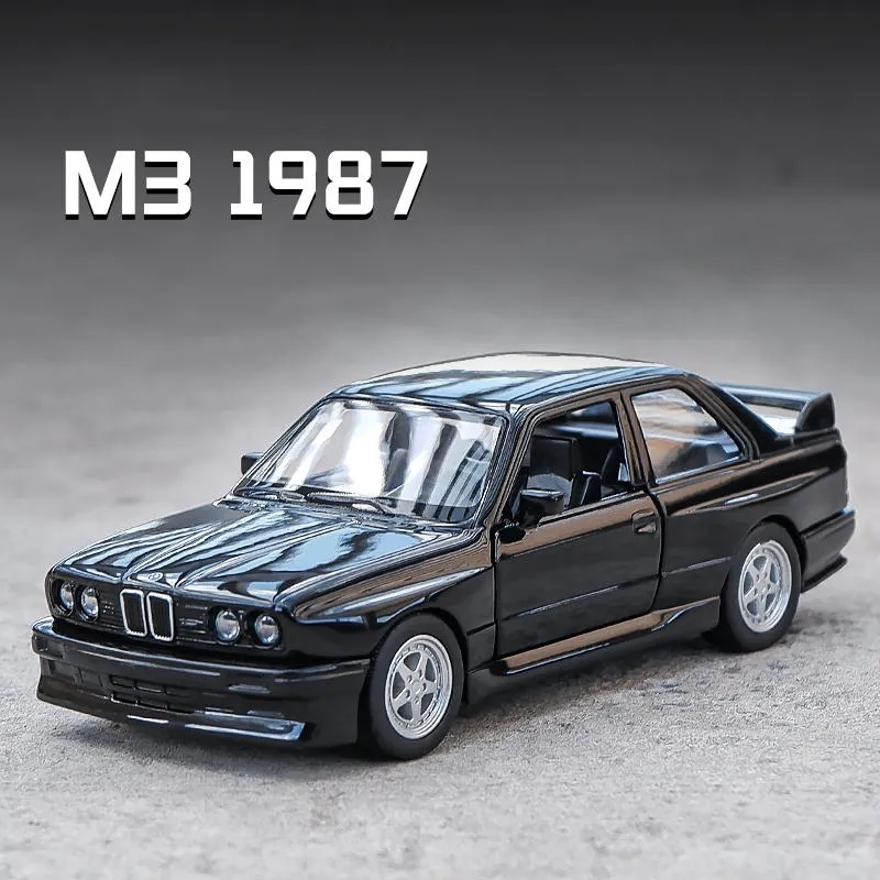 Model Kit Alfa Romeo - 1/36 BMW M3 1987, Legierung, Spielzeugauto,