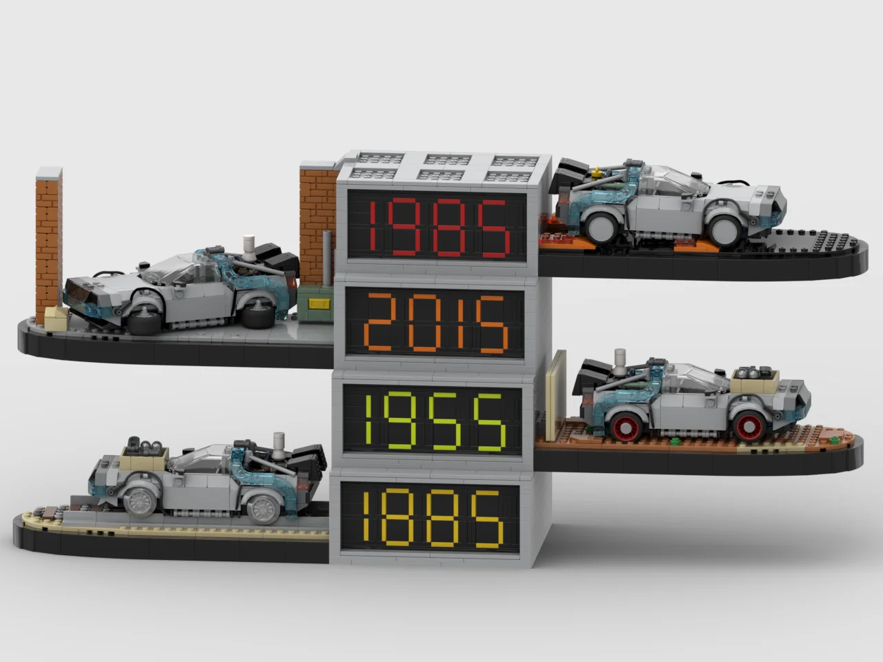 Model Kit Kyogre - Moc Delorean Zurück in die Zukunft