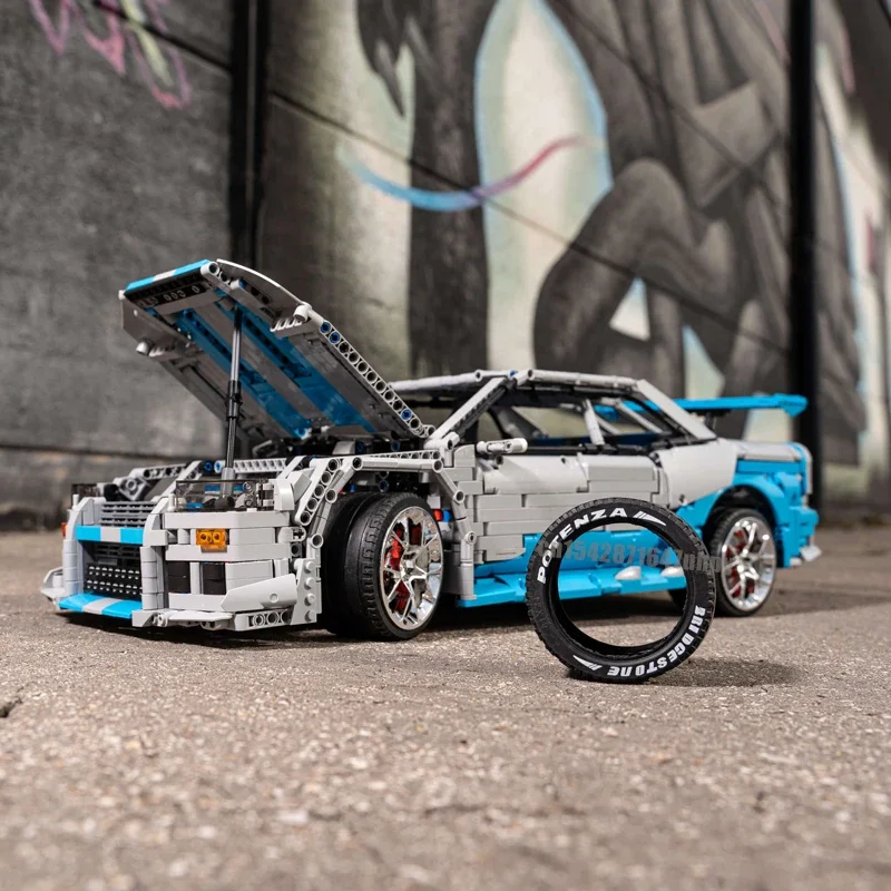 3383PCS Supercar Modell Bausat – Model Kit R34 Bewertung und Preis