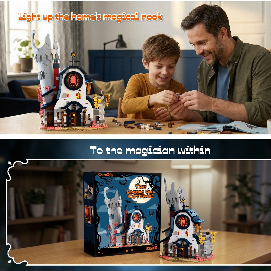 MOC Straßenansicht-Szene Waldh – Model Kit Manual Bewertung und Preis