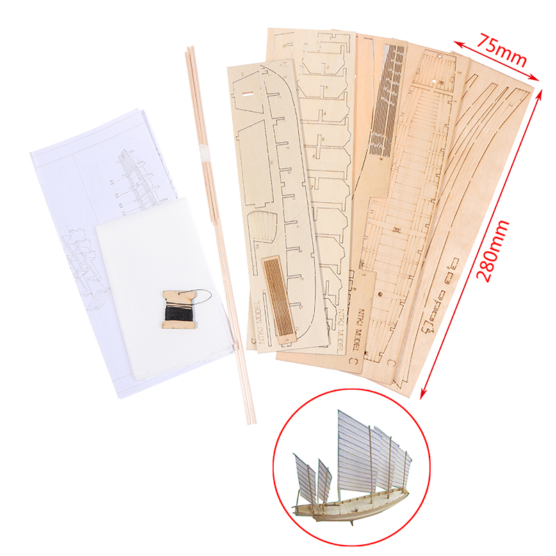 1 stücke chinesisches sandboot – Model Kit Entry Grade Bewertung und Preis