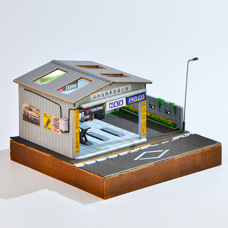 1:64 Maßstab DIY Autoreparatur – Model Kit Diorama Bewertung und Preis