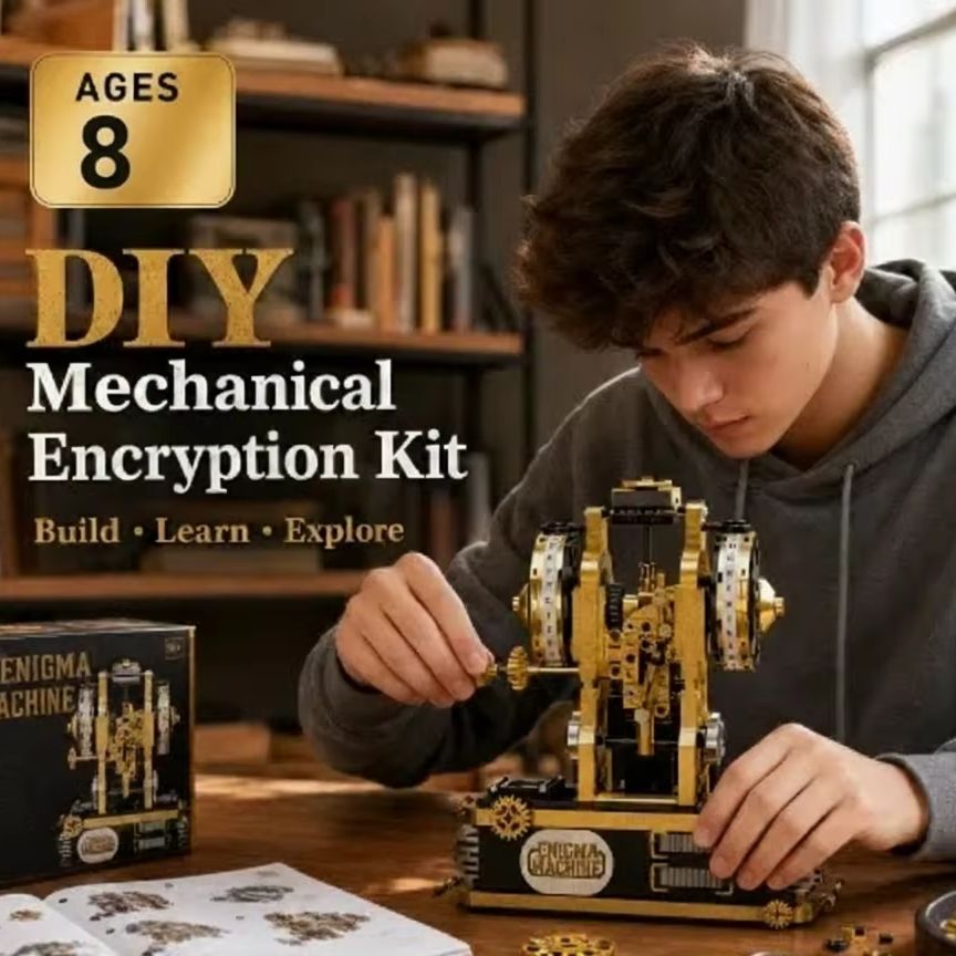 Enigma-Maschine Baukasten-Set  – Model Kit Ikaruga Bewertung und Preis