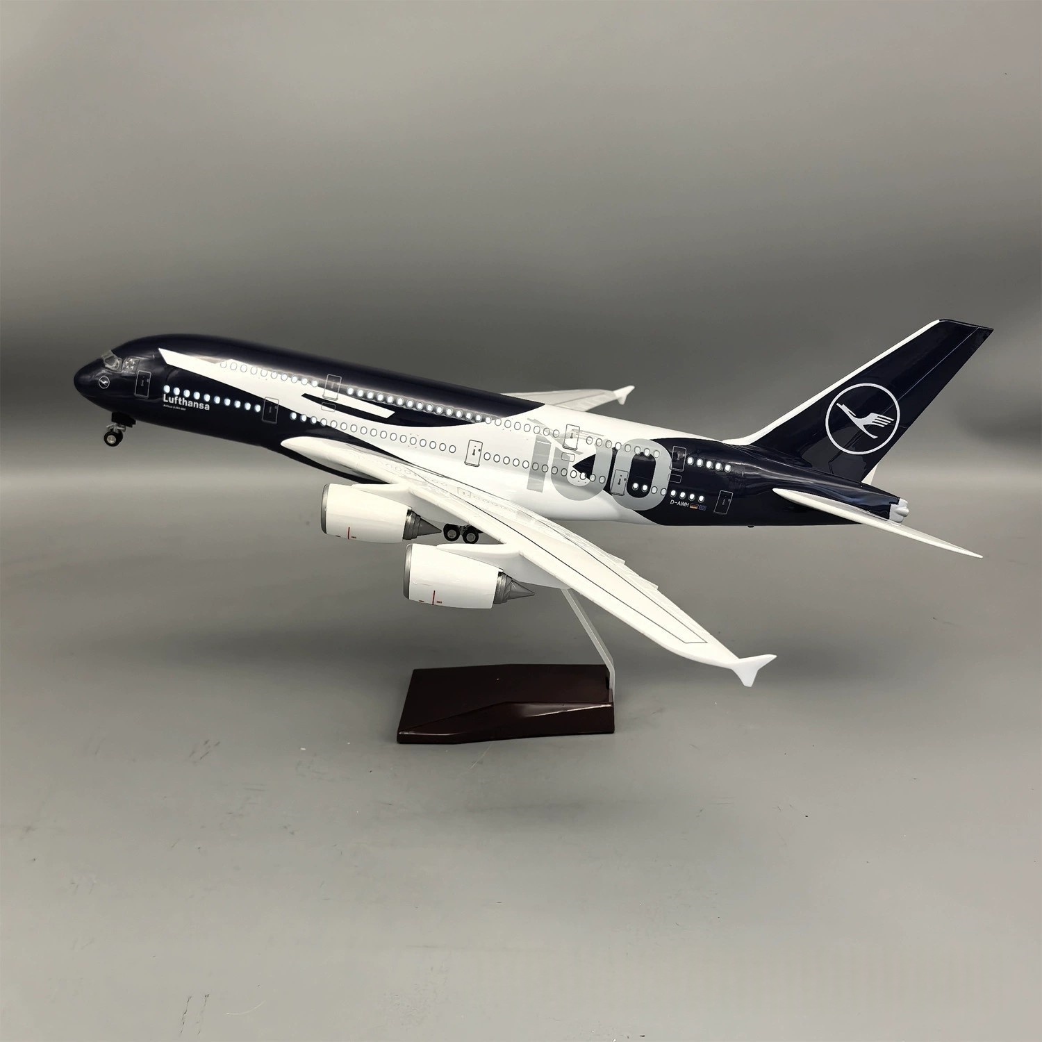 Neues 45cm Lufthansa A380 100  – Model Kit Plane Bewertung und Preis