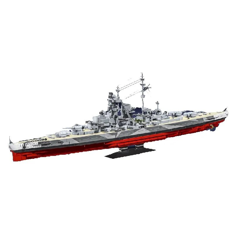 Klemmbausteine 2738PCS Tirpitz – Model Kit Manual Bewertung und Preis