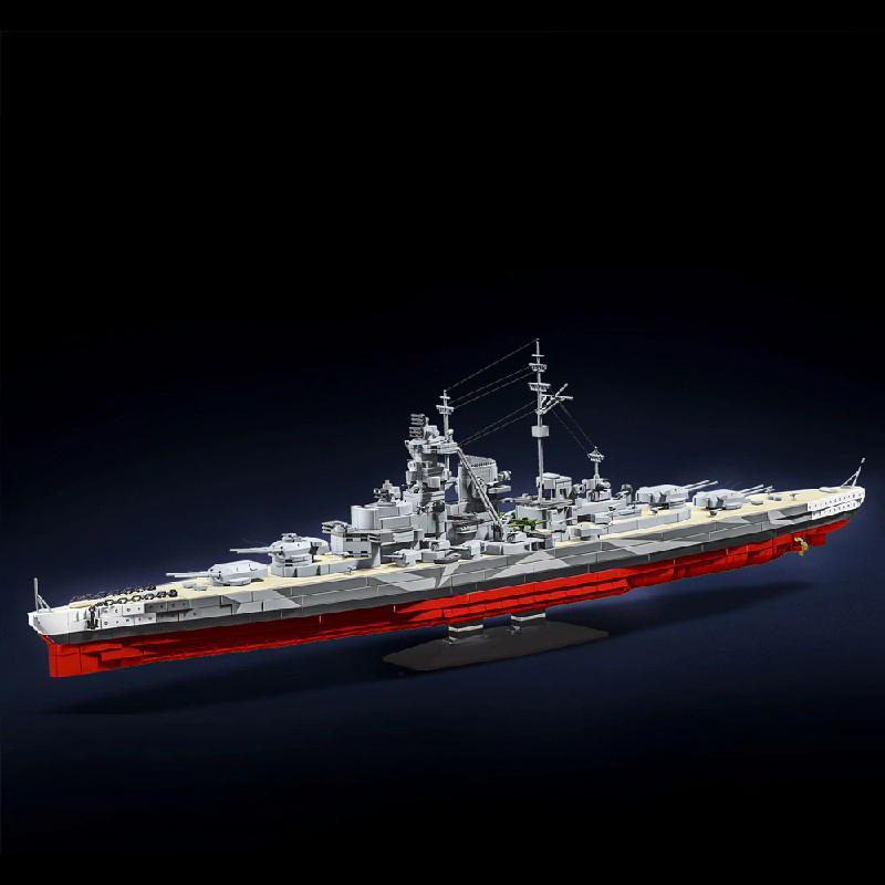 Klemmbausteine 2738PCS Tirpitz – Model Kit Manual Bewertung und Preis
