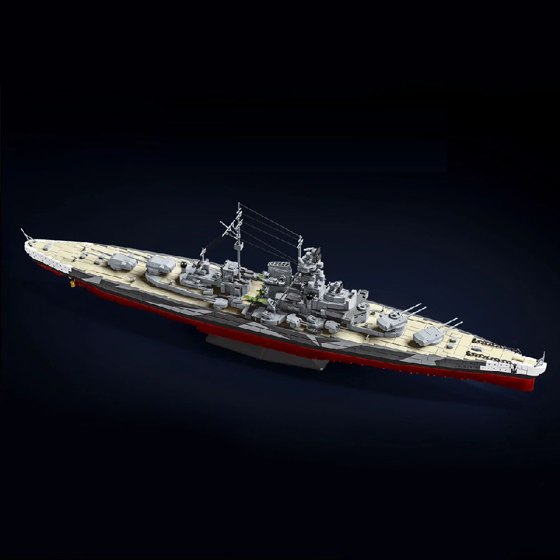 Klemmbausteine 2738PCS Tirpitz – Model Kit Manual Bewertung und Preis