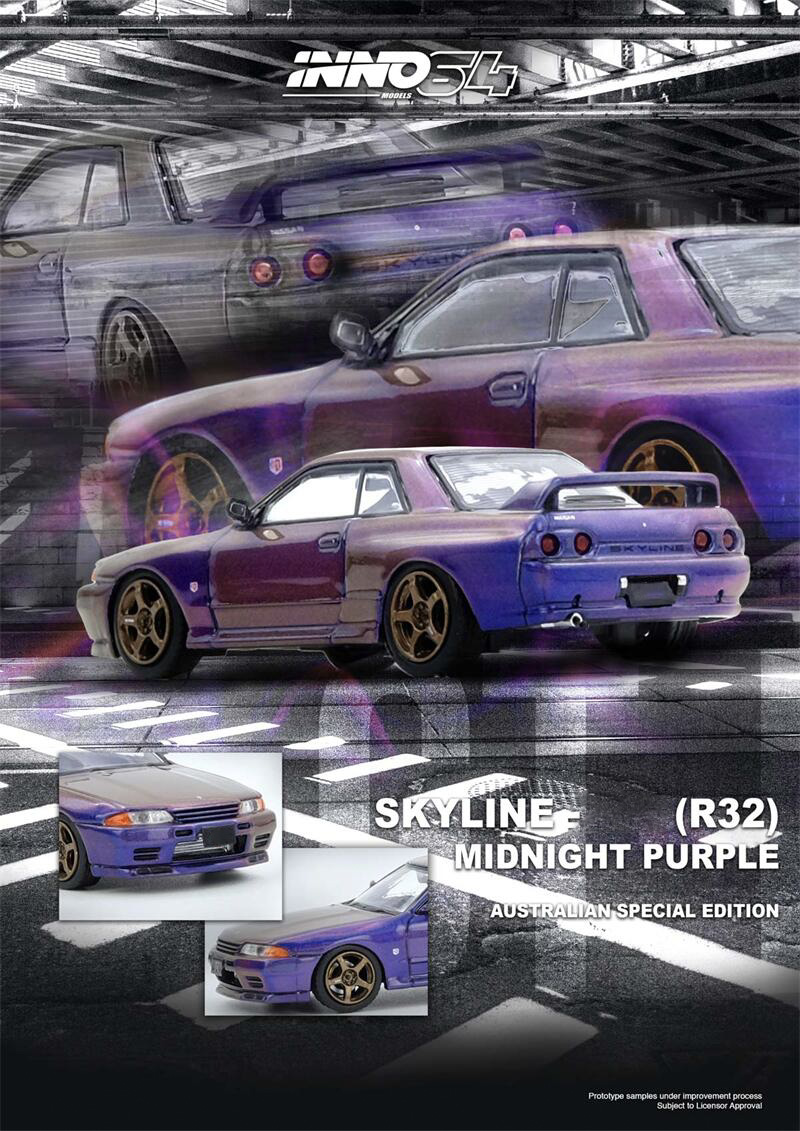 INNO 1:64 R35 WIDEBODY AORUS X – Model Kit R34 Bewertung und Preis