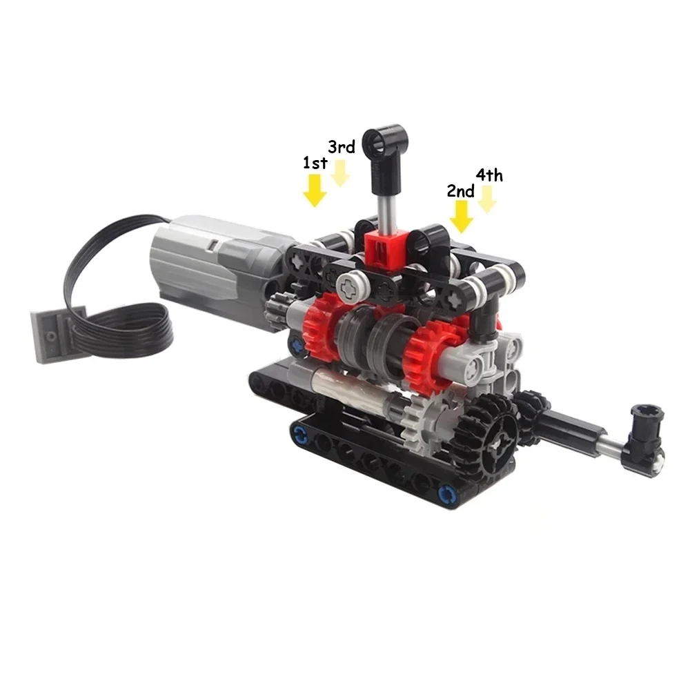 Moc High-Tech 4-Gang-Getriebe  – Model Kit Manual Bewertung und Preis