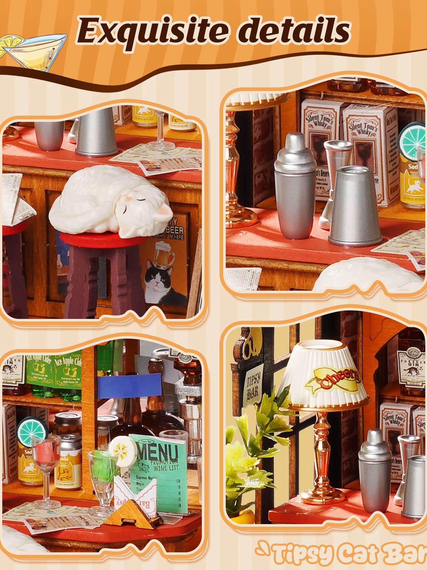 Rolife DIY Miniaturhaus-Set Ti – Model Kit Manual Bewertung und Preis
