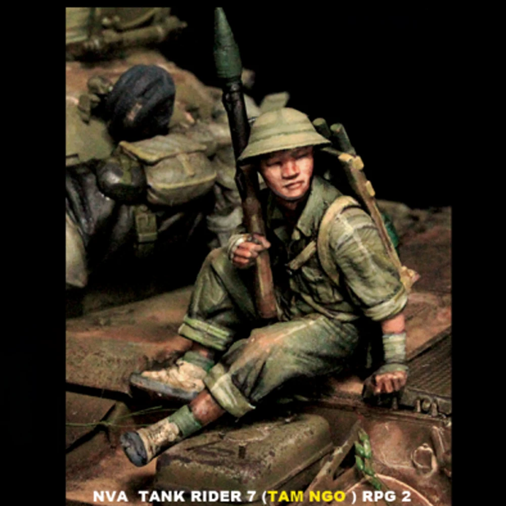 1/35 NVA Tank RIDER 7, RPD 2,  – Model Kit Diorama Bewertung und Preis