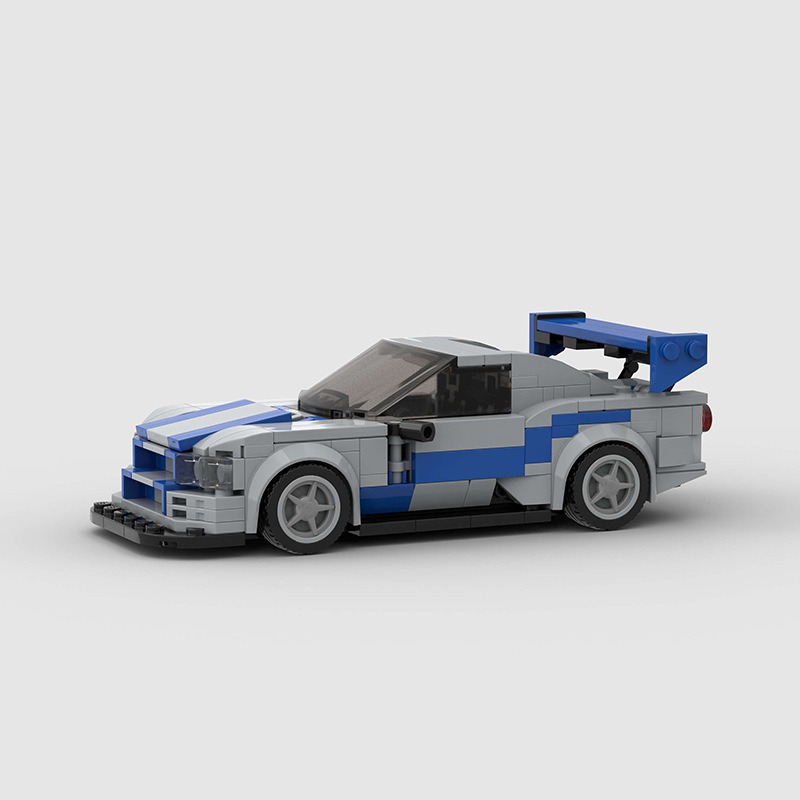 InhawBrick Speed Racing Sportf – Model Kit R34 Bewertung und Preis