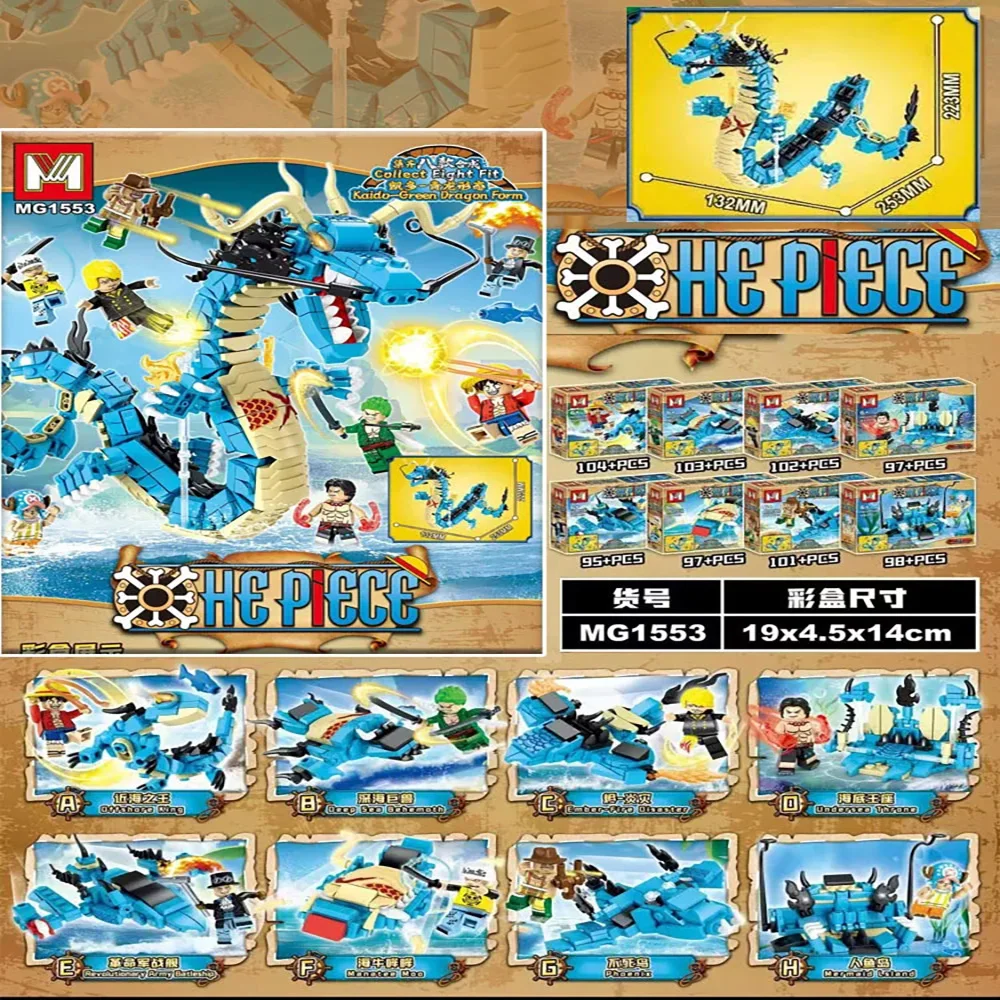 8-in-1 One Piece Bausteine Bla – Model Kit Simulator Bewertung und Preis