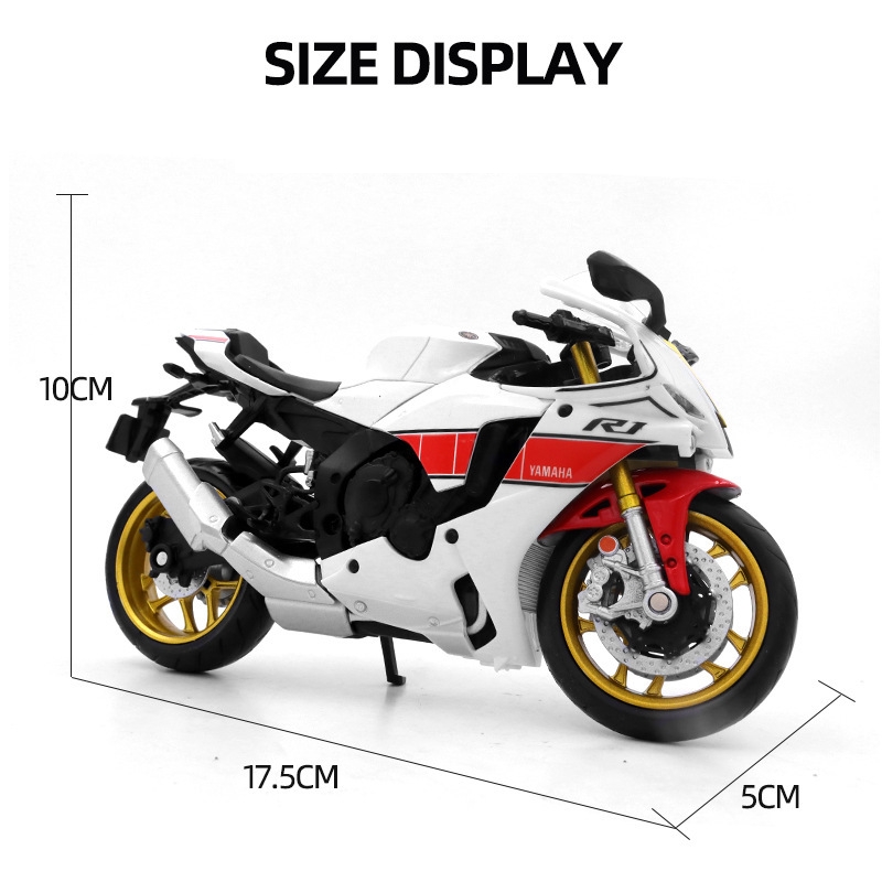 1/12 Yamaha YZF-R1M Spielzeug  – Model Kit Yamaha Bewertung und Preis
