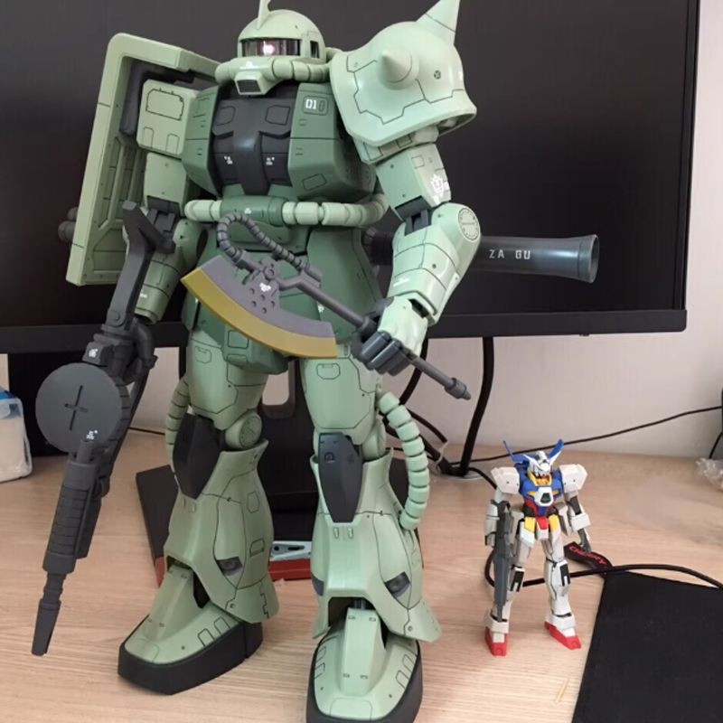 Heißer 1/48 MEGA Zaku II Bausa – Model Kit Zaku Bewertung und Preis