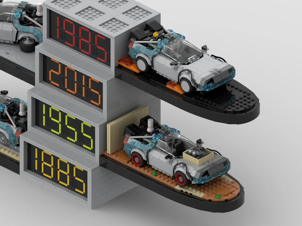 Moc Delorean Zurück in die Zuk – Model Kit Kyogre Bewertung und Preis