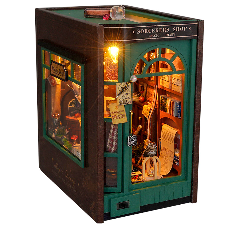 DIY Buch Nook Insert Regal Kit – Model Kit Japan Shop Bewertung und Preis